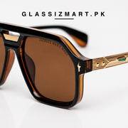 Jacques Marie Mage – 98408 – 58 – Golden Brown – Acetate – Sunglasses – Unisex
