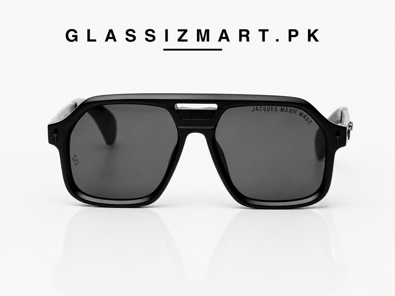 Jacques Marie Mage – 98408 – 58 – Black – Acetate – Sunglasses – Unisex