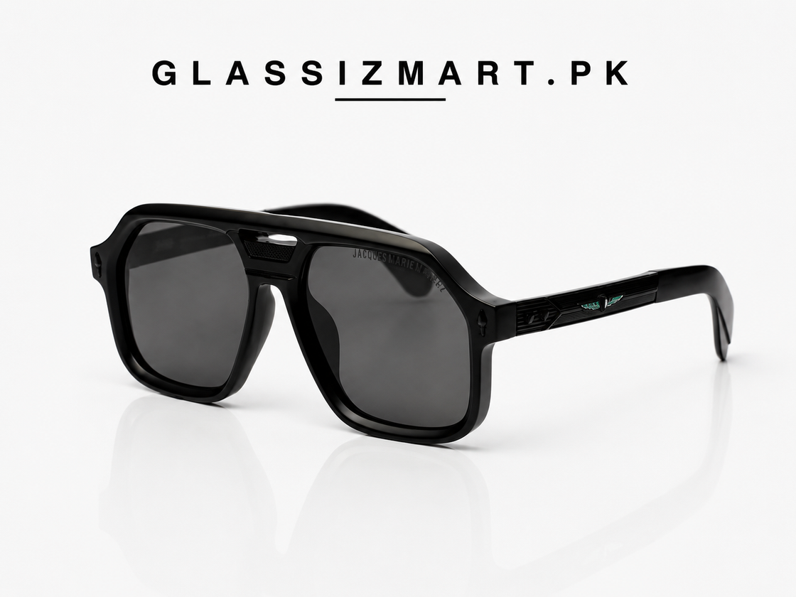Jacques Marie Mage – 98408 – 58 – Black – Acetate – Sunglasses – Unisex