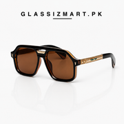 Jacques Marie Mage – 98408 – 58 – Golden Brown – Acetate – Sunglasses – Unisex