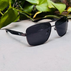 Police – 4076 – 56 – Black – Metal – Sunglasses – Unisex