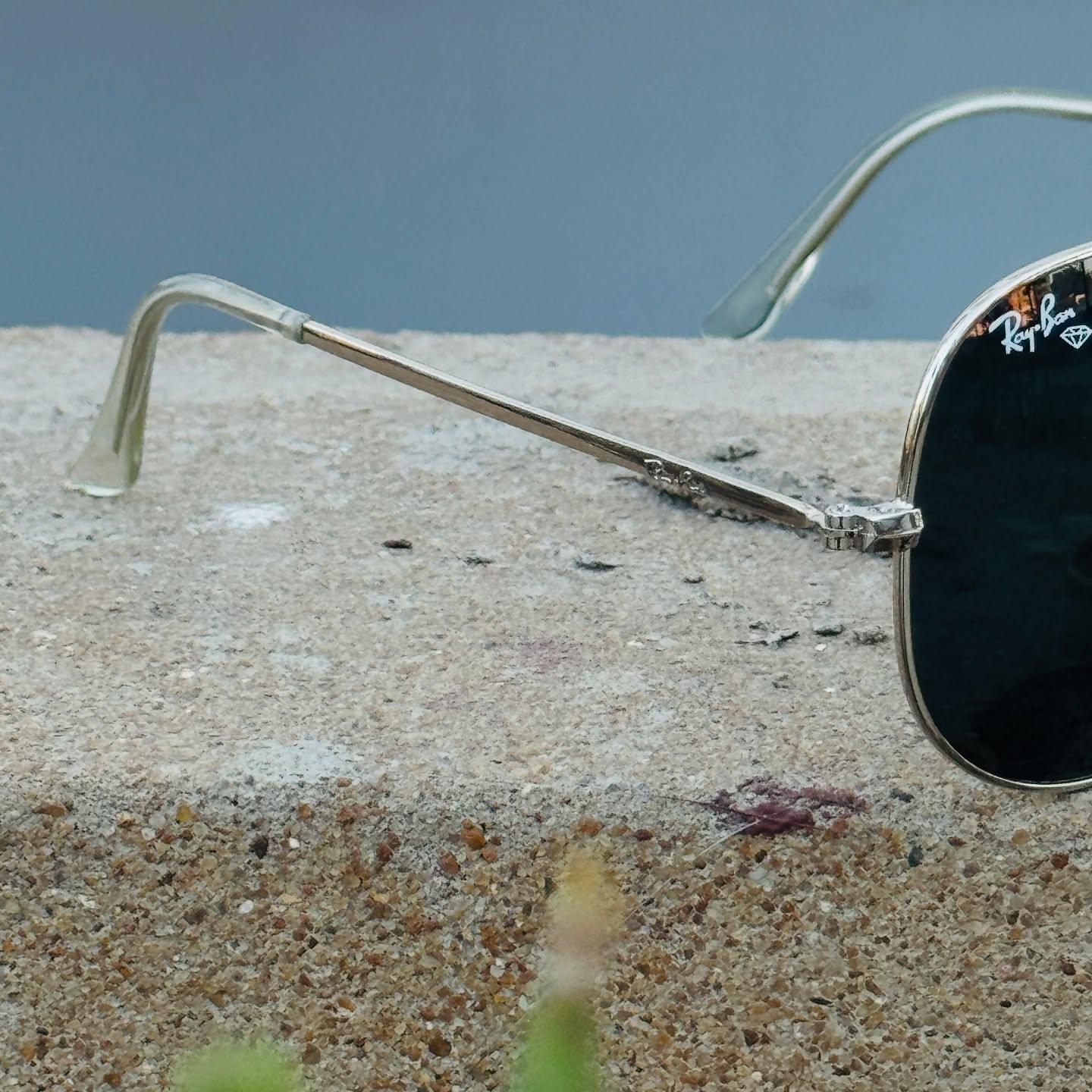 Rayban – 3026 – 62 – Silver Black – Metal – Sunglasses – Unisex