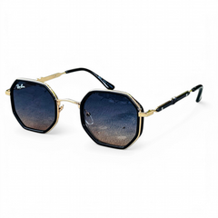 Rayban – 8075 – 55 – Blue Yellow – Metal – Sunglasses – Unisex