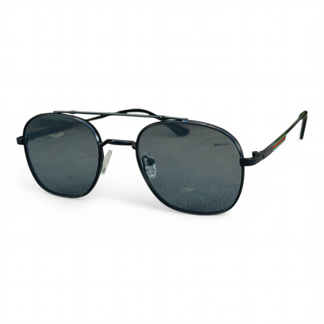 Gucci – 5577 – 56 – Black – Metal – Sunglasses – Unisex