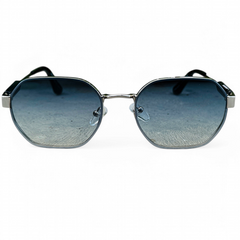 Prada – 19084 – 56 – Silver Blue – Metal – Sunglasses – Unisex