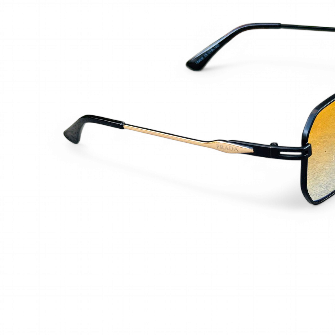 Prada – 19409 - 55 – Black Mercury – Metal – Sunglasses