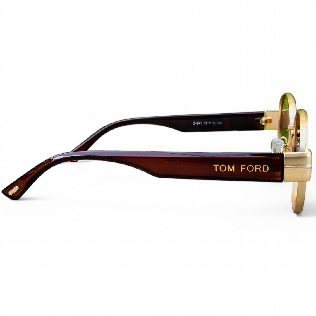 Tom Ford – 241 – Brown – Metal  – Sunglasses - Unisex