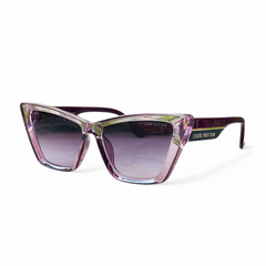 Louis Vuitton – 9002 – 53 – Purple – Acetate – Metal -  Sunglasses – Ladies