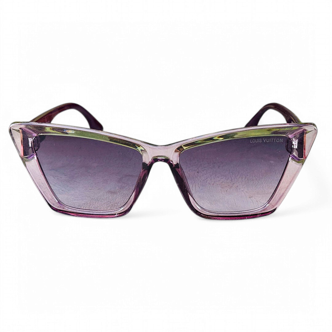Louis Vuitton – 9002 – 53 – Purple – Acetate – Metal -  Sunglasses – Ladies