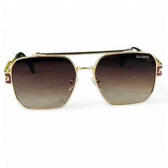 Balmain – 2A585 – 52 – Golden Brown – Metal – Sunglasses – Unisex