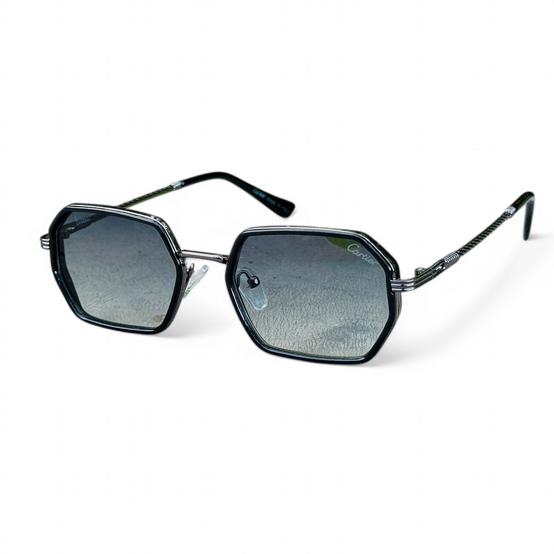 Cartier –5564 – 56 – Green Gradient – Metal – Sunglasses – Unisex