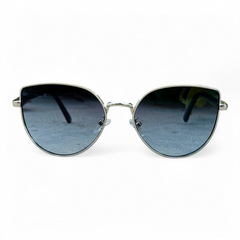 Dior – 8101 – 58 – Silver Blue – Metal – Sunglasses – Ladies