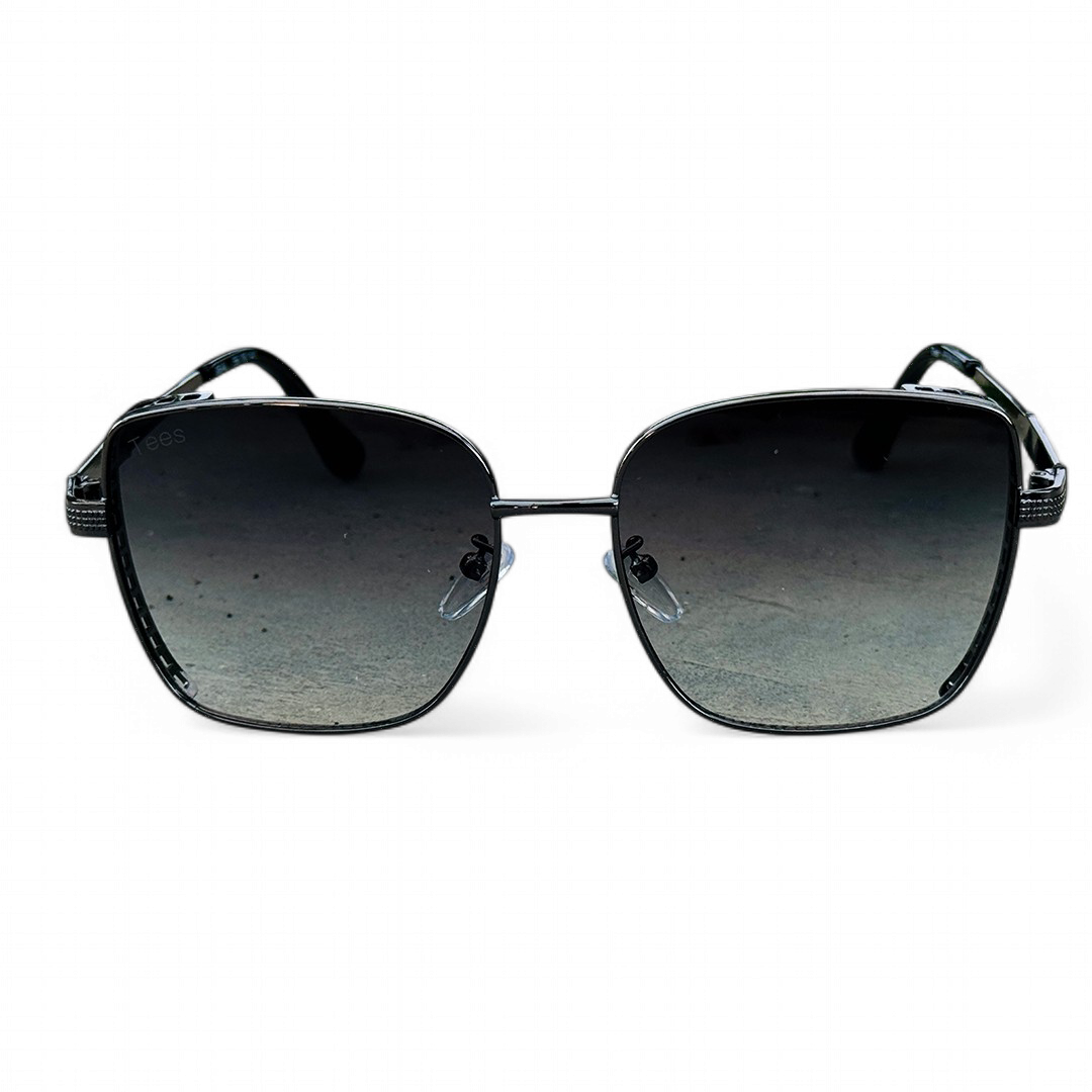 Tees – 2058 – 53 – Green – Metal – Sunglasses – Ladies
