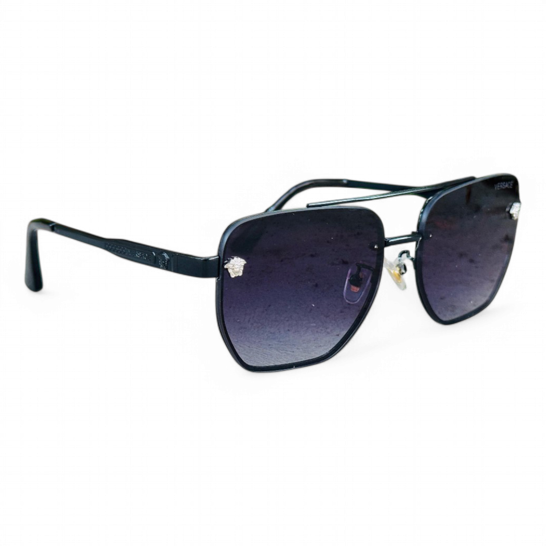 Versace – 23119 – 57 – Black Gradient – Metal – Sunglasses – Unisex