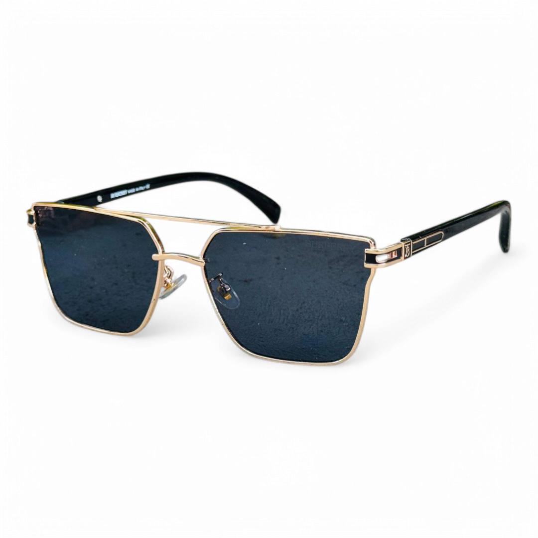 Burberry – 22088 – 64 – Golden Black – Acetate – Sunglasses – Unisex
