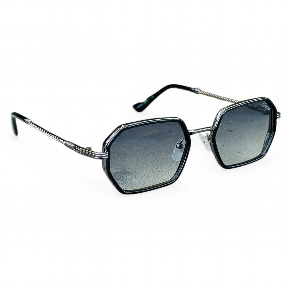 Cartier –5564 – 56 – Green Gradient – Metal – Sunglasses – Unisex