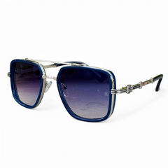 Dita – 3312 – 58 – Silver Blue – Metal – Sunglasses – Unisex