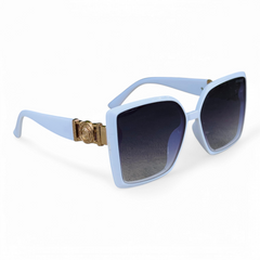 Versace – 6939 – 58 – White Mercury – Acetate - Sunglasses – Ladies
