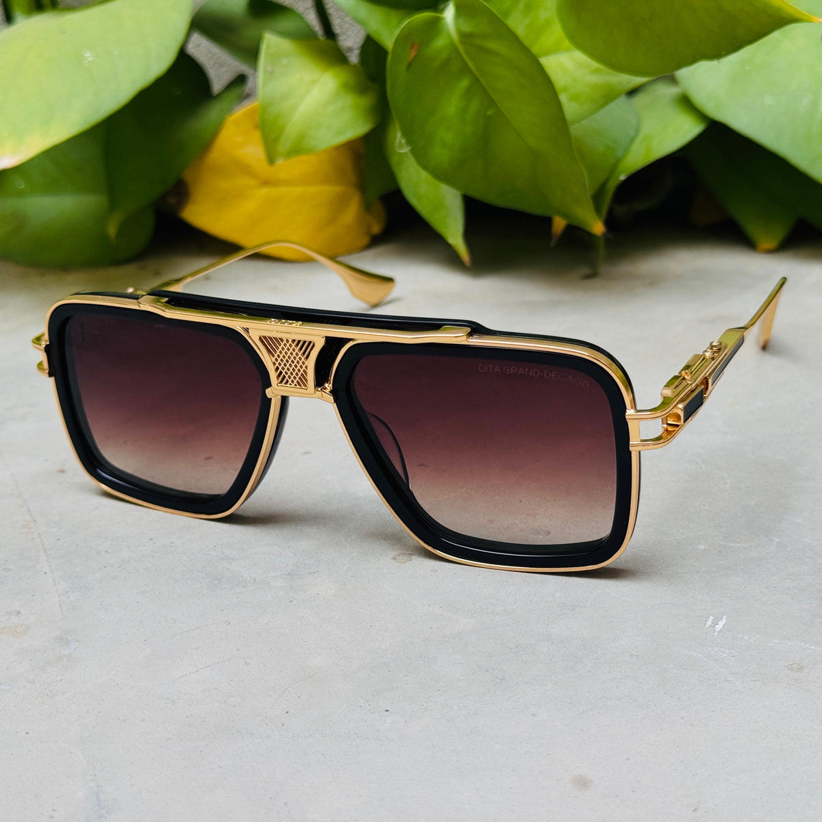 Dita – 461 - 54 –  Golden Brown - Metal - Sunglasses – Unisex - Premium