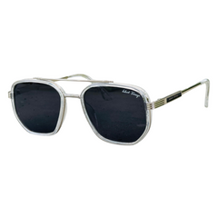 Ferragamo – 19344 – 55 – Transparent Black – Metal – Sunglasses – Unisex