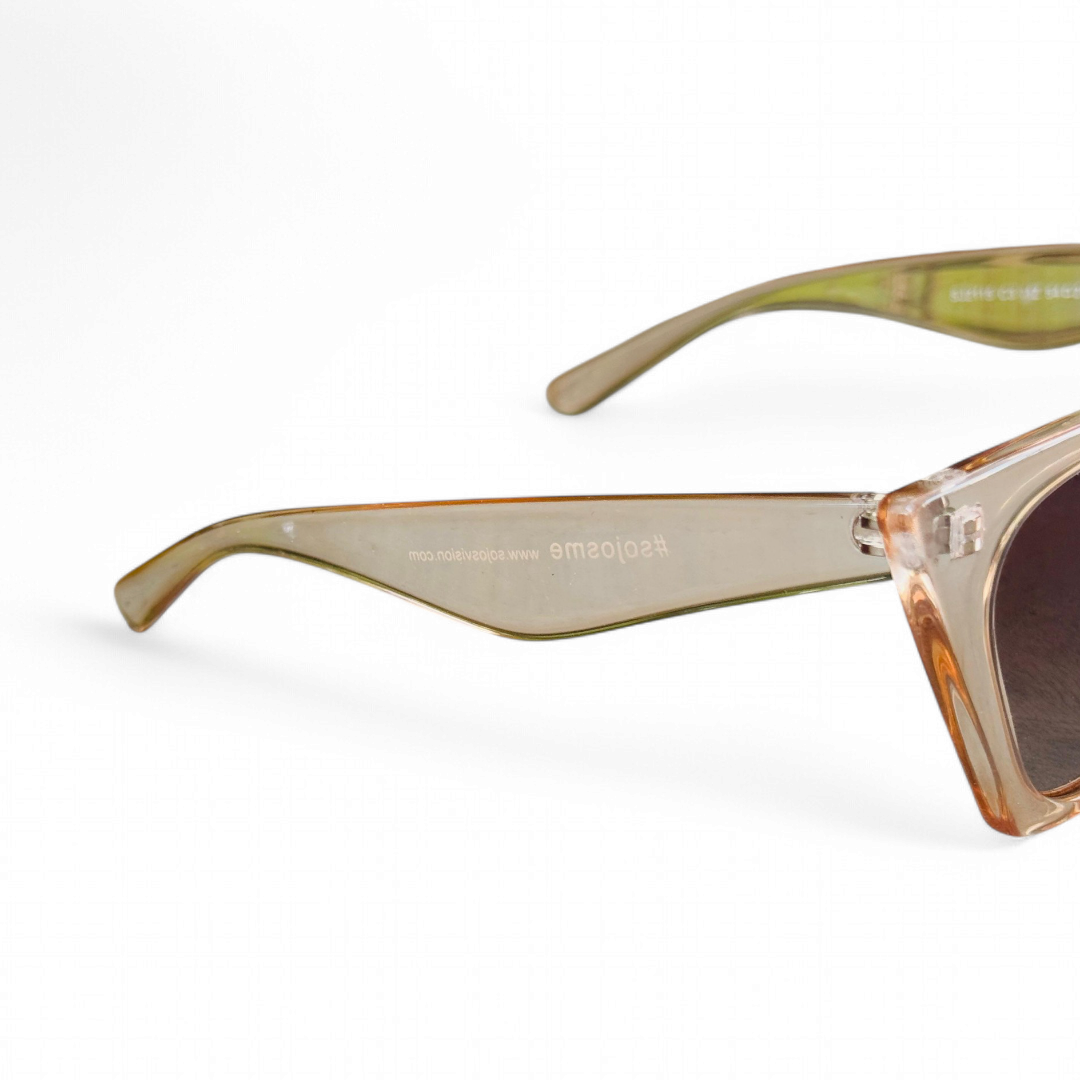 Sojos – 2115 - 54 – Transparent – Acetate - Sunglasses – Ladies