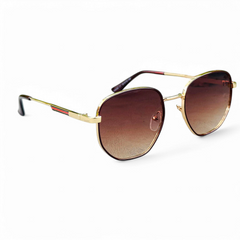 Gucci – 5580 – 56 – Golden Brown – Metal – Sunglasses – Unisex