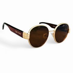 Tom Ford – 241 – Brown – Metal  – Sunglasses - Unisex