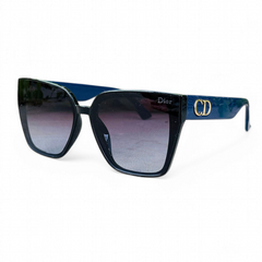 Dior – 82214 – 56 – Blue – Acetate – Sunglasses – Ladies
