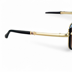 Maybach – 011 – 56 – Golden Brown – Metal – Sunglasses – Unisex