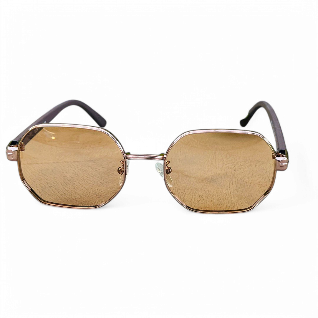 Police – 066114 – 58 – Brown – Metal – Sunglasses – Unisex