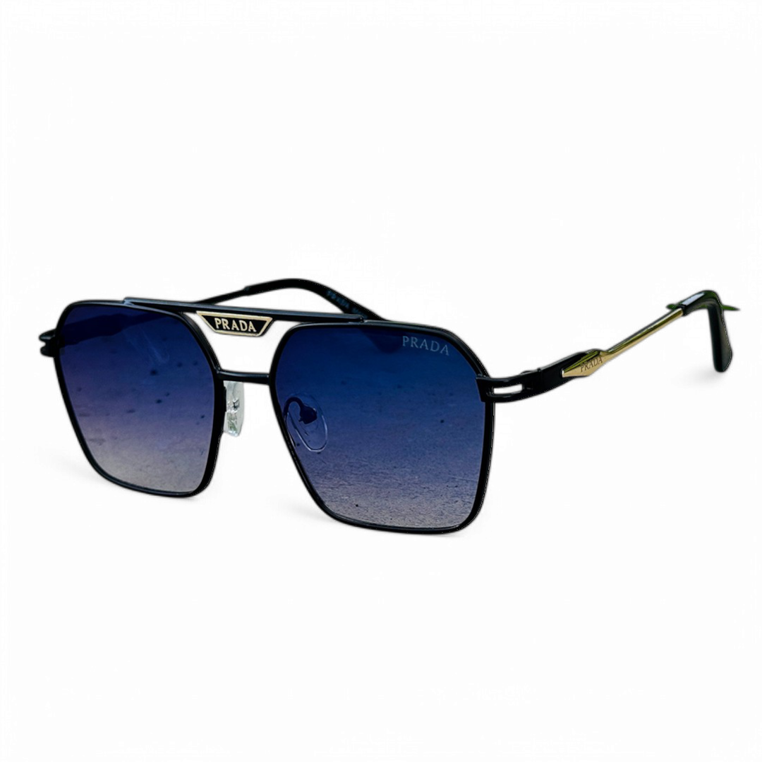 Prada – 005 – 53 – Black Mercury – Metal – Sunglasses – Unisex