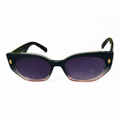 Fendi – 8100 – 53 – Black Multi – Acetate – Sunglasses – Ladies
