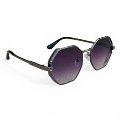 Louis Vuitton – 1938 – 57 – Black Gradient– Metal – Sunglasses – Ladies