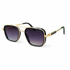 Ferragamo – 5600 – 56 – Golden Black –- Metal – Sunglasses – Unisex