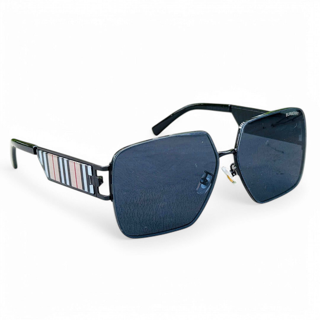 Burberry – 2A478 – 56 – Black – Metal – Sunglasses – Unisex