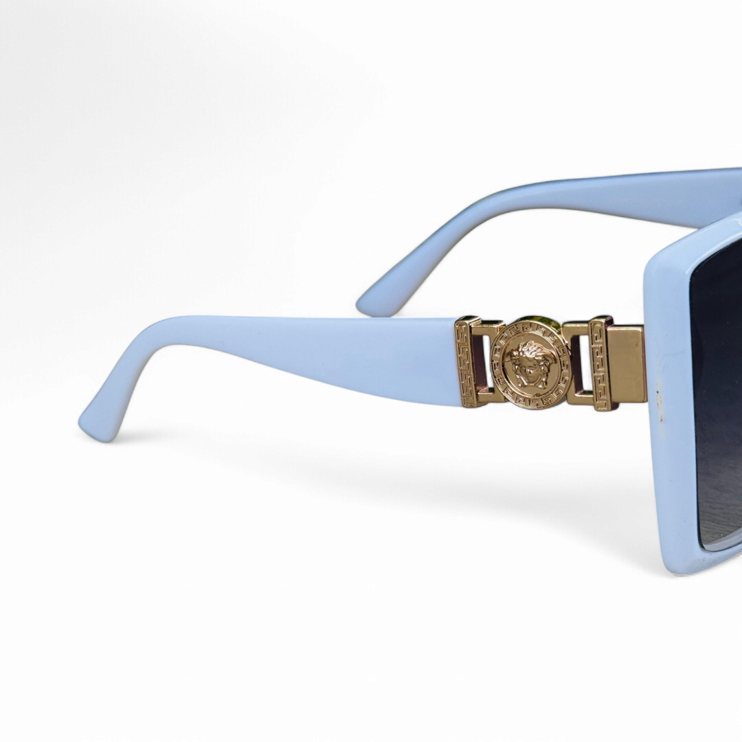 Versace – 6939 – 58 – White Mercury – Acetate - Sunglasses – Ladies