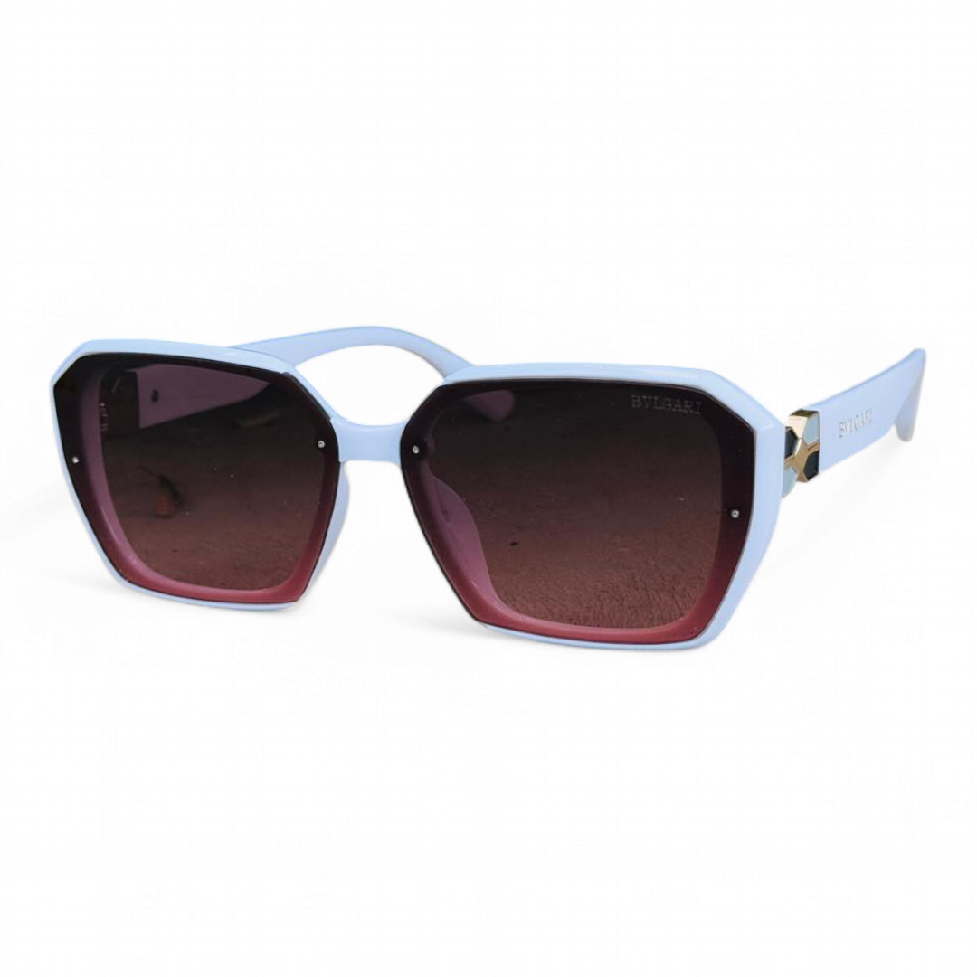 Bvlgari – 22306 - 63 – White Pink – Acetate - Sunglasses – Ladies