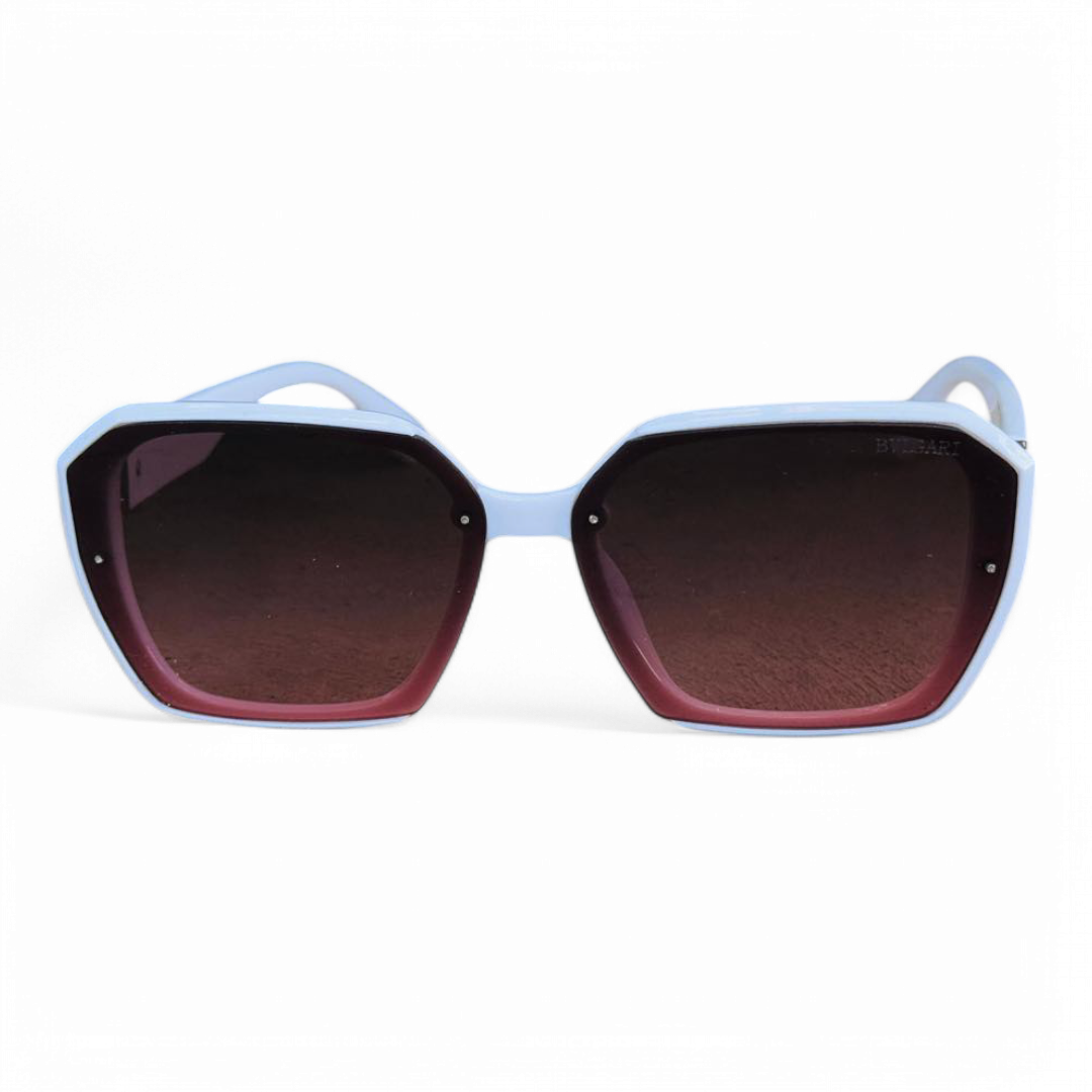 Bvlgari – 22306 - 63 – White Pink – Acetate - Sunglasses – Ladies
