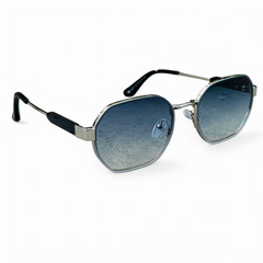 Prada – 19084 – 56 – Silver Blue – Metal – Sunglasses – Unisex