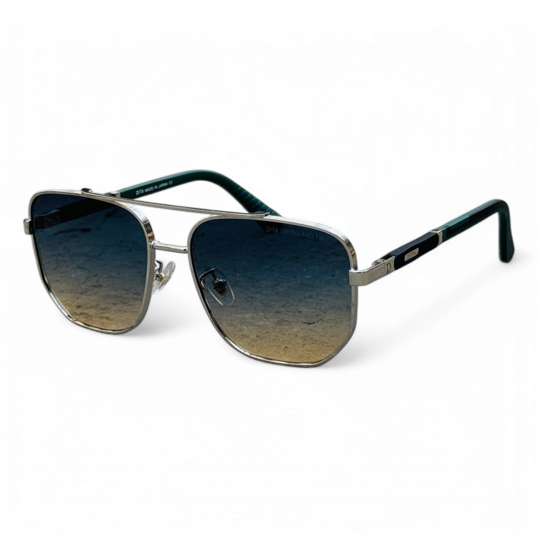 Dita – 23202 – 58 – Silver Multi – Acetate – Metal – Sunglasses – Unisex