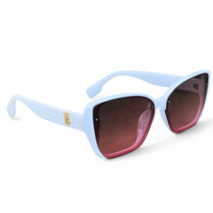 Burberry – 7904 –61 – White Pink – Acetate – Sunglasses – Ladies