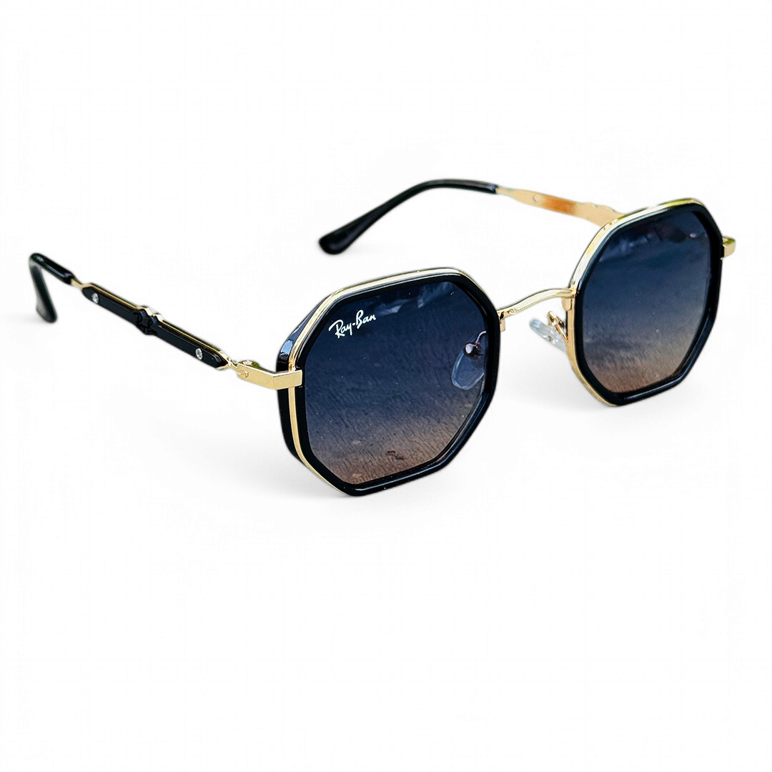 Rayban – 8075 – 55 – Blue Yellow – Metal – Sunglasses – Unisex