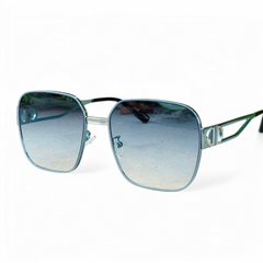 Dior – 342 – 56 – Blue – Metal – Sunglasses – Ladies