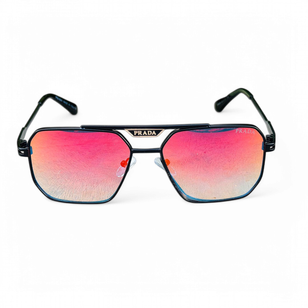 Prada – 19409 - 55 – Black Mercury – Metal – Sunglasses