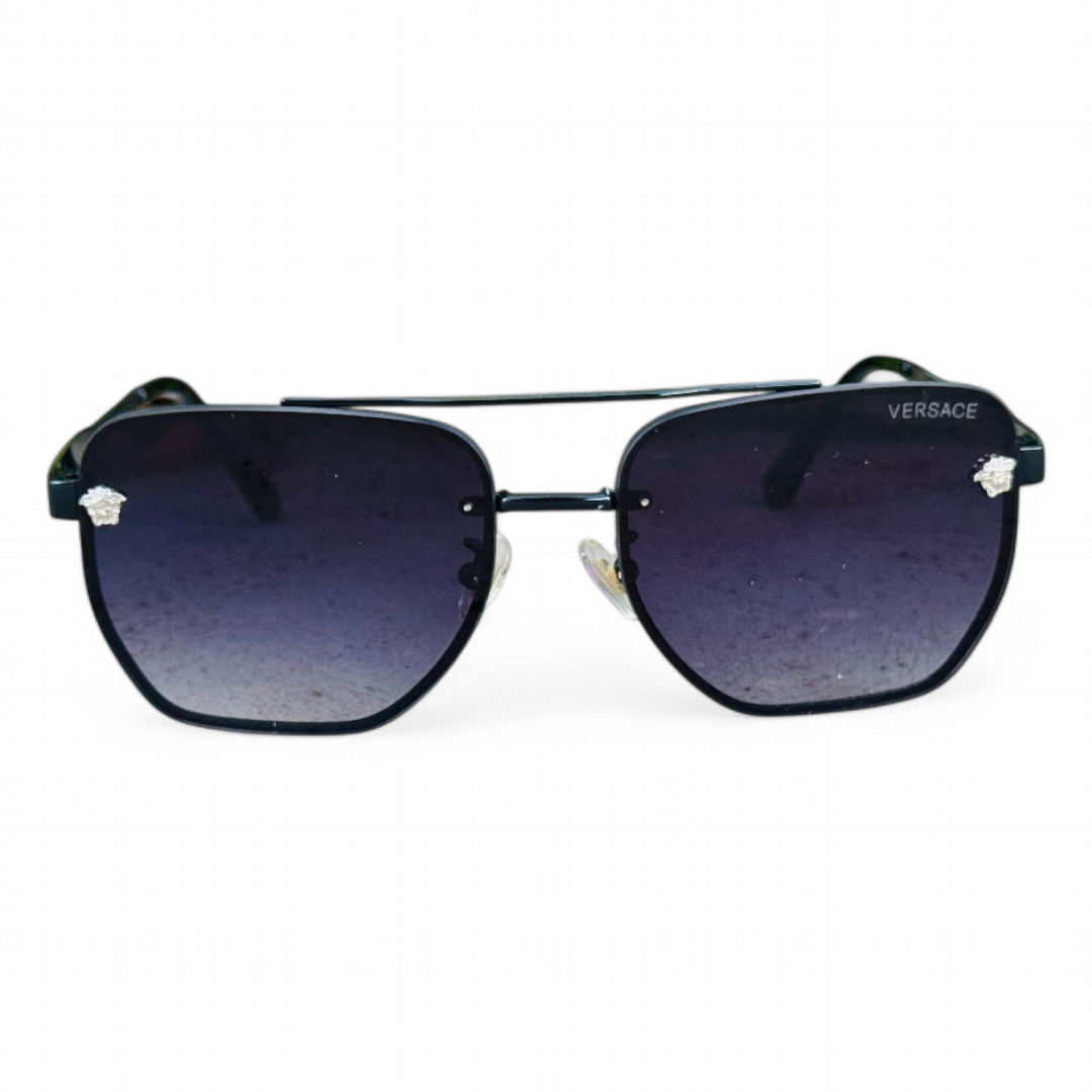 Versace – 23119 – 57 – Black Gradient – Metal – Sunglasses – Unisex