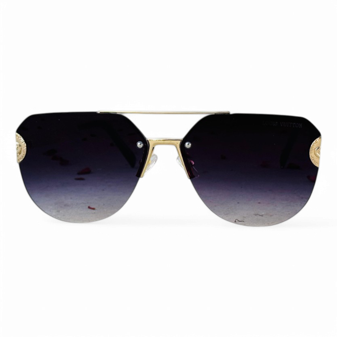 Louis Vuitton – 10255 – 64 – Black Gradient – Metal – Sunglasses – Unisex