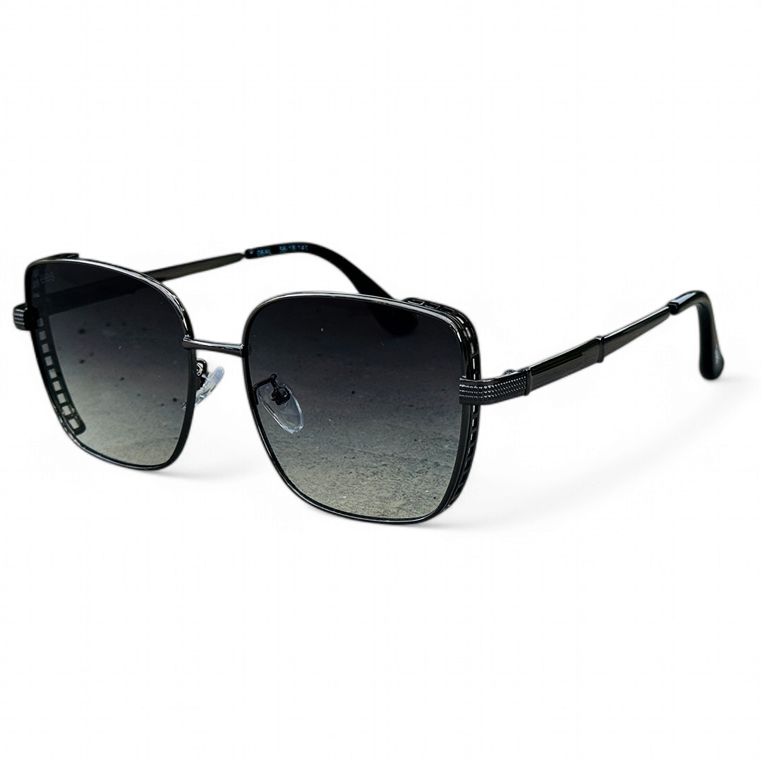 Tees – 2058 – 53 – Green – Metal – Sunglasses – Ladies