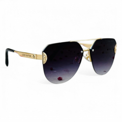 Louis Vuitton – 10255 – 64 – Black Gradient – Metal – Sunglasses – Unisex