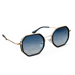 Police – 19106 – 58 – Golden Blue – Metal – Sunglasses – Unisex