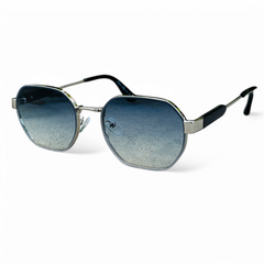 Prada – 19084 – 56 – Silver Blue – Metal – Sunglasses – Unisex